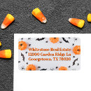 Search for pumpkin return address labels Seasonal