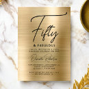 Search for metallic font invitations For her