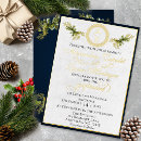 Search for elegant christmas wedding invitations Traditional