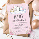 Search for arctic animals invitations Baby it's cold outside
