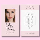 Search for brow business cards Blush pink