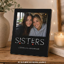 Search for sisters photo display Modern typography