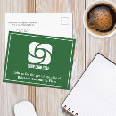 Search for logo postcards Green