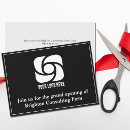 Search for with logo invitations Grand opening