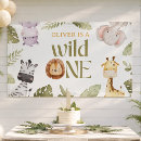 Search for safari birthday banners Party animals