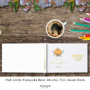 Search for fall guest books Little pumpkin