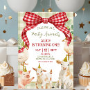 Search for farm animal birthday invitations For kids
