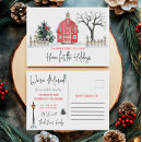 Search for moving announcement christmas postcards We've moved