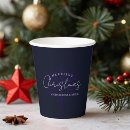 Search for christmas paper cups Blue