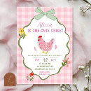 Search for pink and green birthday invitations Girl