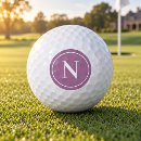 Search for initials golf balls For her