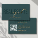 Search for real estate agent business cards Qr code