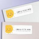 Search for smiling sun return address labels Baby shower