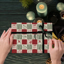 Search for hand drawn christmas wrapping paper Red