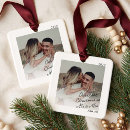 Search for mrs and mrs christmas tree decorations First christmas married