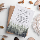 Search for winter wonderland invitations Forest