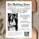 Search for newspaper wedding invitations Fun