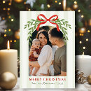 Search for bow christmas cards Family photo