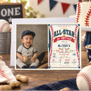 Search for baseball ticket birthday invitations All star birthday