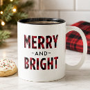 Search for merry and bright mugs Modern