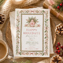 Search for feminine christmas cards Blush pink