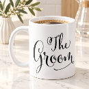 Search for groom to be mugs Black