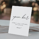 Search for open bar wedding signs Drinks are on us