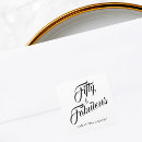 Search for fifty and fabulous stickers Modern bold