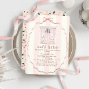 Search for cafe paris invitations Pink