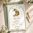 Search for baby golf invitations Sage green