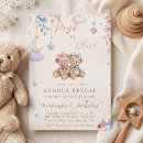 Search for twins gender reveal invitations Moon and stars