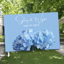 Search for hydrangea guest books Blue flowers