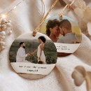 Search for our first engaged christmas tree decorations Couple