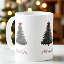 Search for elegant christmas mugs Calligraphy