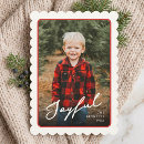 Search for 4 photo christmas cards Joyful