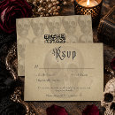 Search for halloween wedding rsvp cards Dark romance