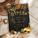 Search for rustic birthday invitations Floral