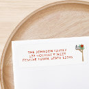 Search for add text return address labels Merry christmas