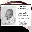 Search for 79th birthday invitations For her