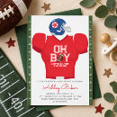 Search for football field invitations Jersey