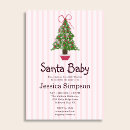 Search for christmas tree baby shower invitations Cute