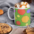 Search for retro polka dots mugs Green