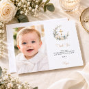 Search for baptism thank you cards Gold cross