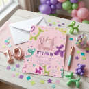 Search for turning 10 birthday invitations Girl