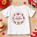 Search for firetruck baby clothes First birthday