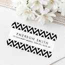 Search for fashion designer return address labels Stylish
