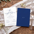 Search for navy rehearsal dinner invitations Classic