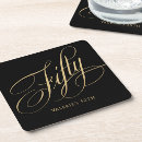Search for 50th birthday coasters Simple