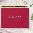 Search for christmas wedding stationery Return address