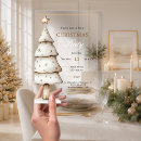 Search for white christmas invitations Dinner party
